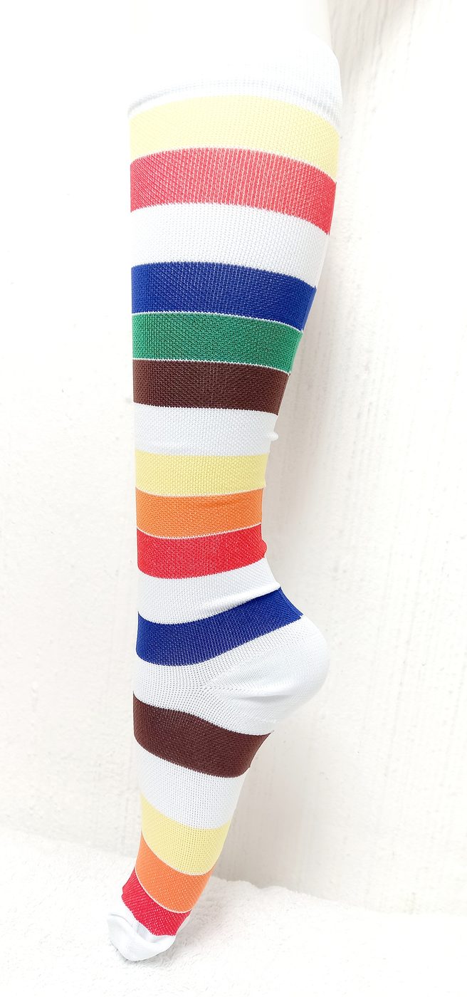 Medias estilo arcoiris