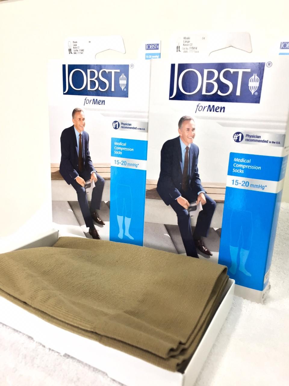 Medias JOBST for Men color Verde